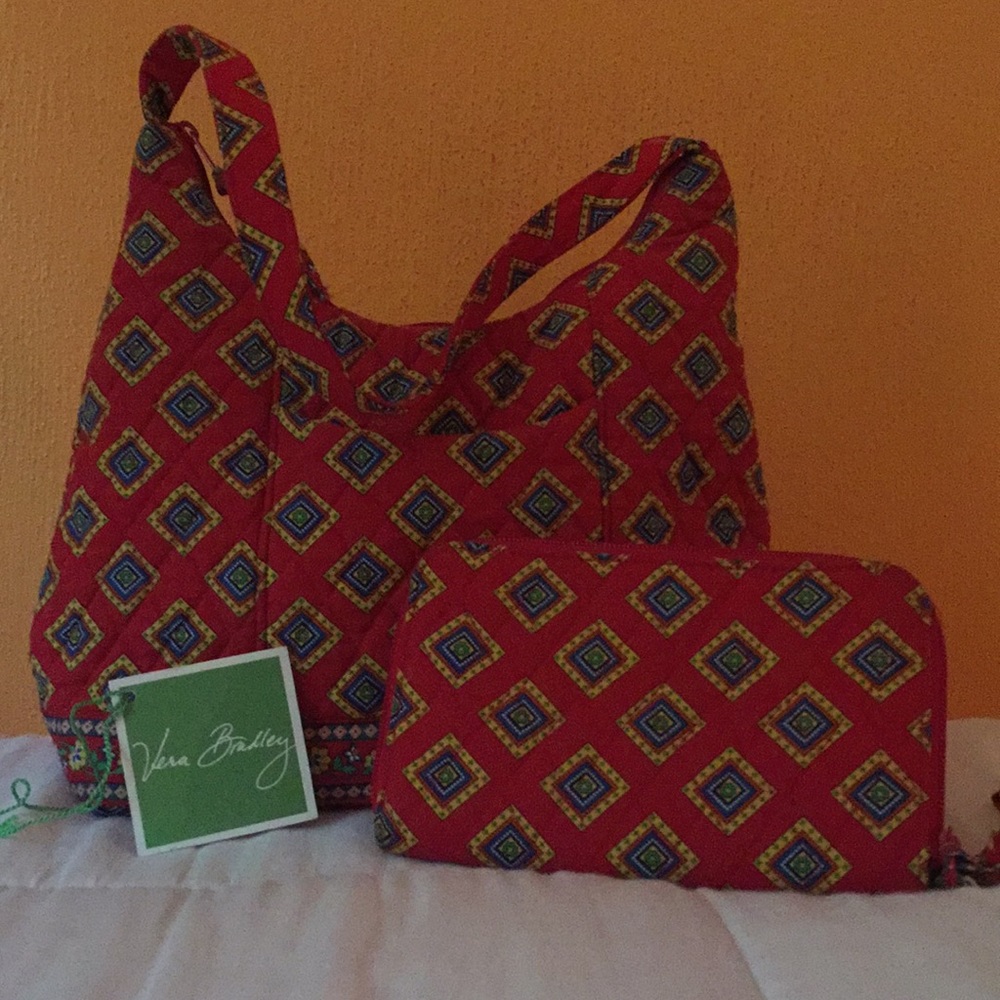 Vera Bradley Purse and Wallet